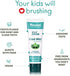 Himalaya Botanique Kids Toothpaste, Cool Mint Flavor to Reduce Plaque and Keep Kids Brushing Longer, 4 oz